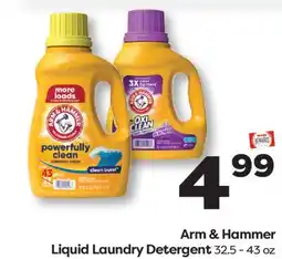 Weis Markets Arm & Hammer Liquid Laundry Detergent offer