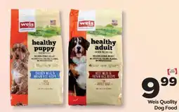 Weis Markets Weis Quality Dog Food offer