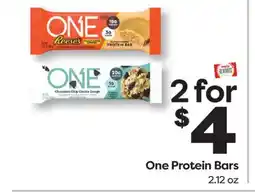 Weis Markets One Protein Bars offer