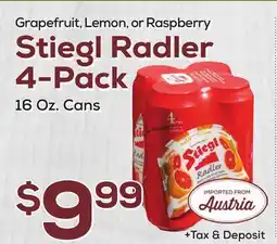 DeCicco & Sons Stiegl Radler 4-Pack offer