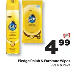 Weis Markets Pledge Polish & Furniture Wipes offer