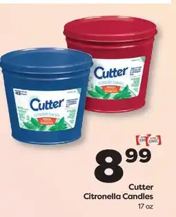 Weis Markets Cutter Citronella Candles offer