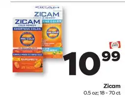 Weis Markets Zicam offer