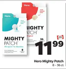 Weis Markets Hero Mighty Patch offer
