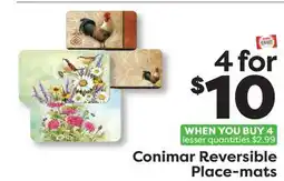 Weis Markets Conimar Reversible Place-mats offer