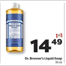 Weis Markets Dr. Bronner's Liquid Soap offer