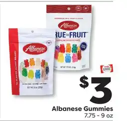 Weis Markets Albanese Gummies offer