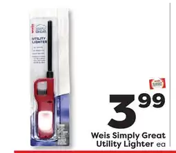 Weis Markets Weis Simply Great Utility Lighter offer