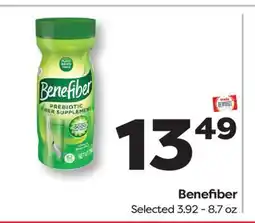 Weis Markets Benefiber offer