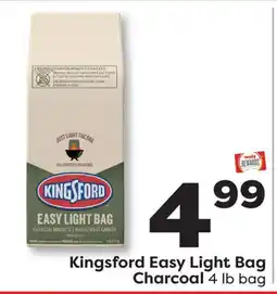 Weis Markets Kingsford Easy Light Bag Charcoal offer