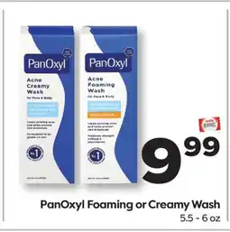 Weis Markets PanOxyl Foaming or Creamy Wash offer