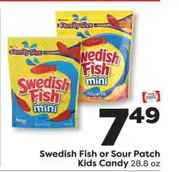 Weis Markets Swedish Fish or Sour Patch Kids Candy offer