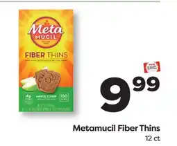 Weis Markets Metamucil Fiber Thins offer