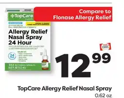 Weis Markets TopCare Allergy Relief Nasal Spray offer