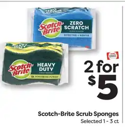 Weis Markets Scotch-Brite Scrub Sponges offer