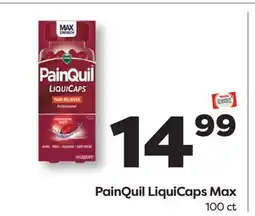 Weis Markets PainQuil LiquiCaps Max offer