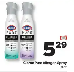 Weis Markets Clorox Pure Allergen Spray offer