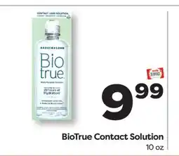 Weis Markets BioTrue Contact Solution offer