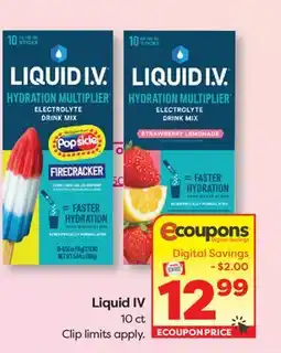 Weis Markets Liquid IV offer