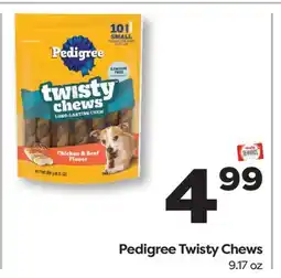 Weis Markets Pedigree Twisty Chews offer