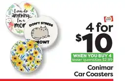 Weis Markets Conimar Car Coasters offer