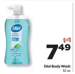 Weis Markets Dial Body Wash offer