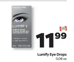 Weis Markets Lumify Eye Drops offer