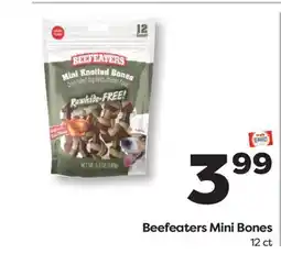 Weis Markets Beefeaters Mini Bones offer