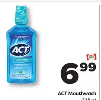 Weis Markets ACT Mouthwash offer