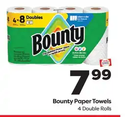 Weis Markets Bounty Paper Towels offer