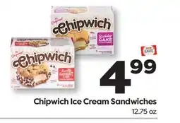 Weis Markets Chipwich Ice Cream Sandwiches offer