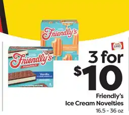 Weis Markets Friendly's Ice Cream Novelties offer