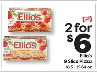 Weis Markets Ellio's 9 Slice Pizza offer