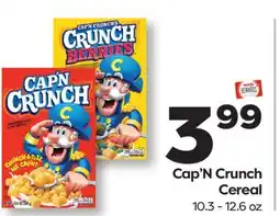 Weis Markets Cap'N Crunch Cereal offer