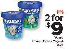 Weis Markets Yasso Frozen Greek Yogurt offer