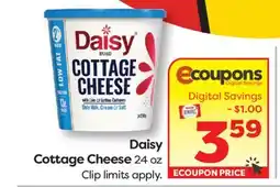 Weis Markets Daisy Cottage Cheese offer