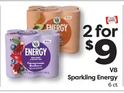 Weis Markets V8 Sparkling Energy offer