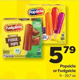 Weis Markets Popsicle or Fudgsicle offer