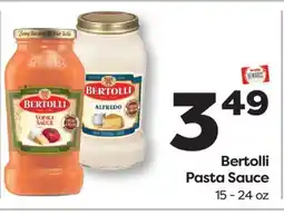 Weis Markets Bertolli Pasta Sauce offer