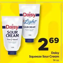 Weis Markets Daisy Squeeze Sour Cream offer