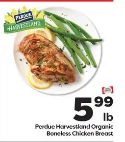 Weis Markets Perdue Harvestland Organic Boneless Chicken Breast offer