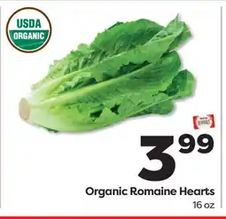 Weis Markets Organic Romaine Hearts offer