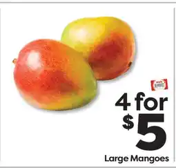 Weis Markets Large Mangoes offer