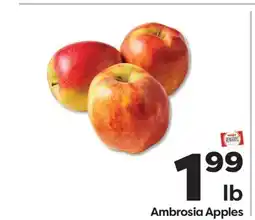 Weis Markets Ambrosia Apples offer