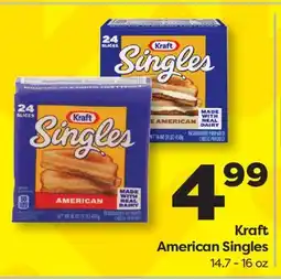 Weis Markets Kraft American Singles offer
