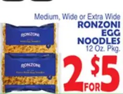 Bravo Supermarkets Ronzoni Egg Noodles offer