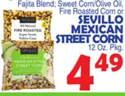 Bravo Supermarkets SEVILLO MEXICAN STREET CORN 12 Oz. Pkg offer