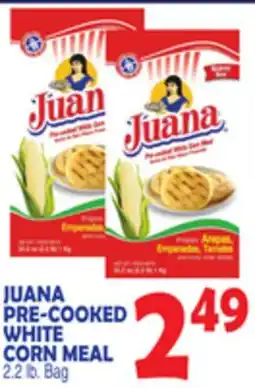 Bravo Supermarkets JUANA PRE-COOKED WHITE CORN MEAL offer