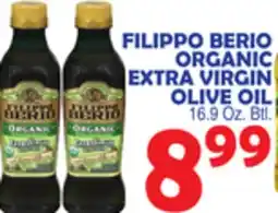 Bravo Supermarkets FILIPPO BERIO ORGANIC EXTRA VIRGIN OLIVE OIL offer