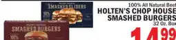 Bravo Supermarkets HOLTEN'S CHOP HOUSE SMASHED BURGERS offer